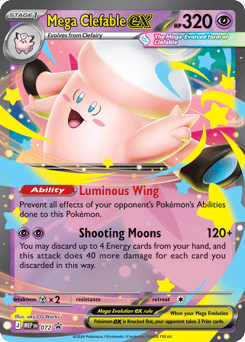 Mega Clefable ex - 072
