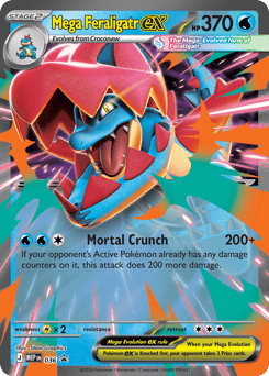 Mega Feraligatr ex - 036