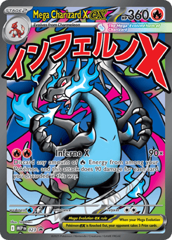Mega Charizard X ex - 023
